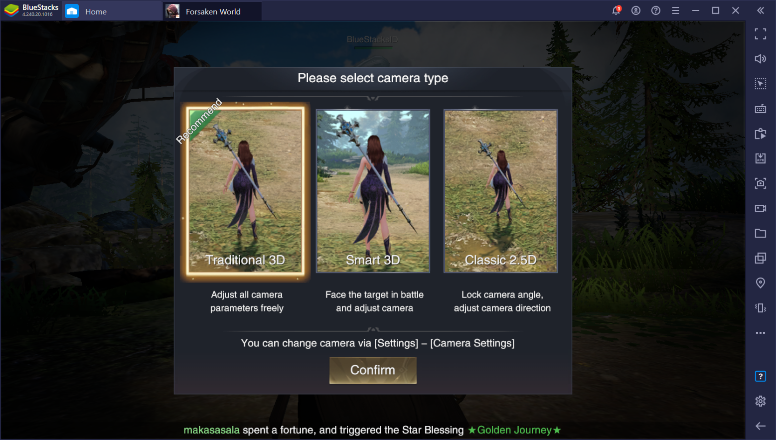 Cara Download dan Main MMORPG Forsaken World: Gods and Demons Dengan Menggunakan BlueStacks