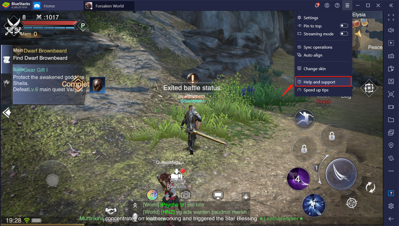 Cara Download dan Main MMORPG Forsaken World: Gods and Demons Dengan Menggunakan BlueStacks