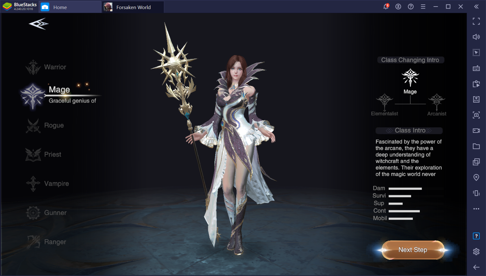 Cara Download dan Main MMORPG Forsaken World: Gods and Demons Dengan Menggunakan BlueStacks