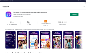Como Baixar e Usar o FaceCast: Make New Friends, Chat & Meet, Livestream no PC com BlueStacks
