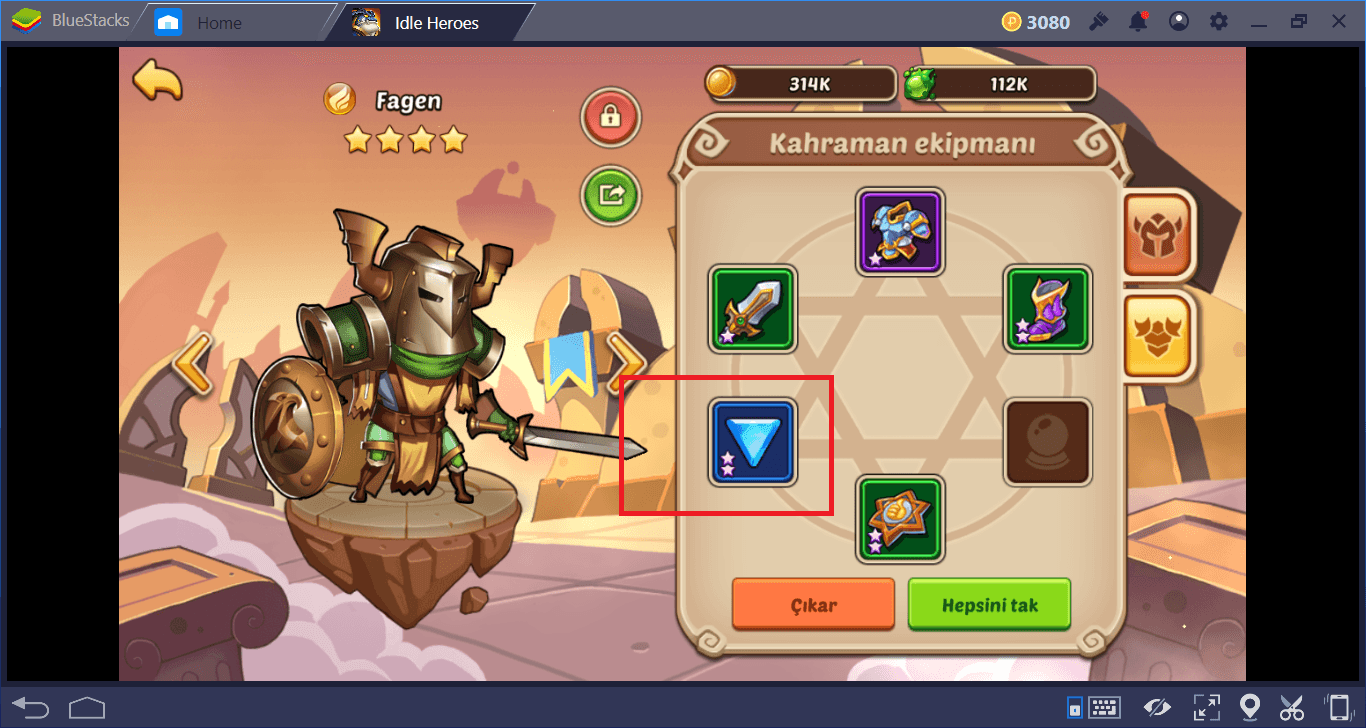 Idle Heroes Ekipman, Gizemli Silah ve Hazine Rehberi