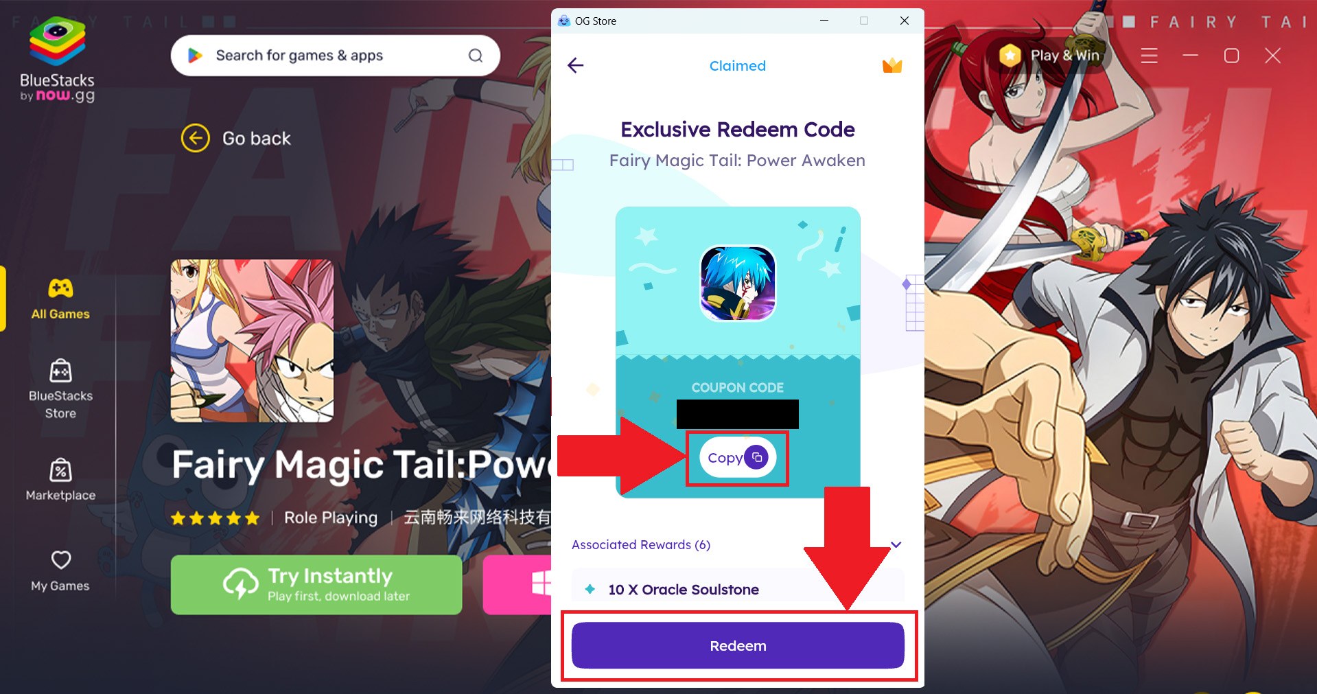 Exclusive Fairy Magic Tail Redeem Codes