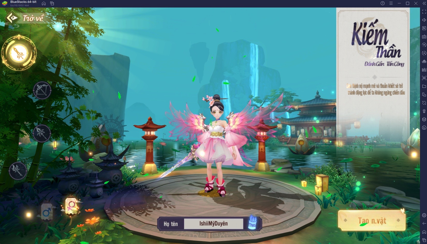 Hướng dẫn cơ bản cách chơi Fairy World: Thần Giới