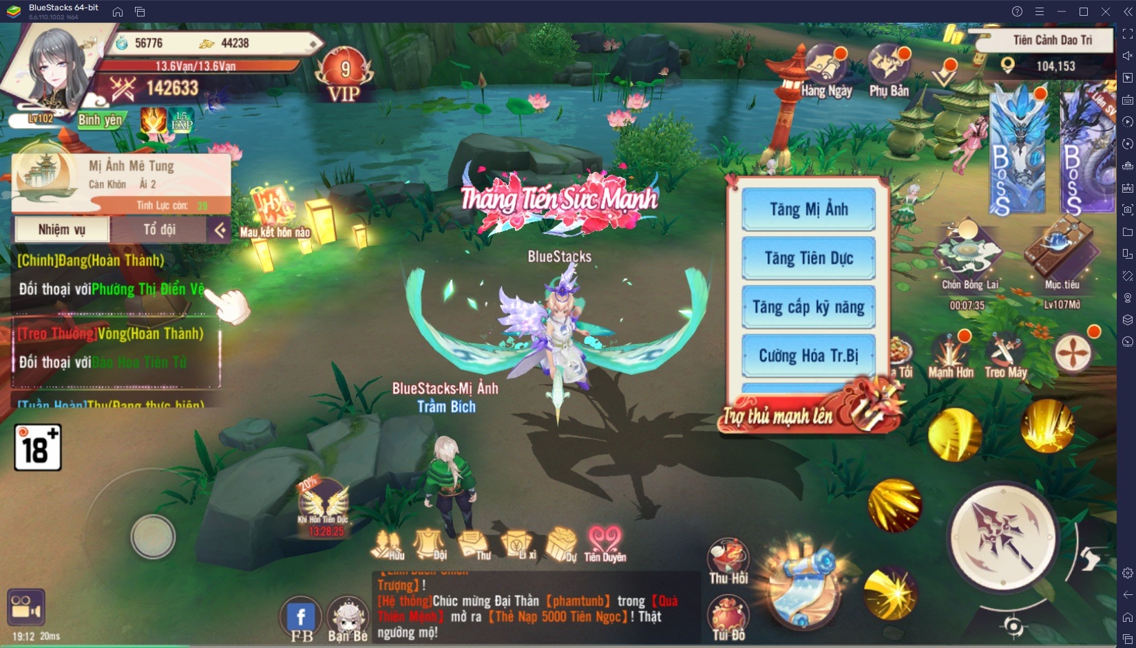 Hướng dẫn cơ bản cách chơi Fairy World: Thần Giới