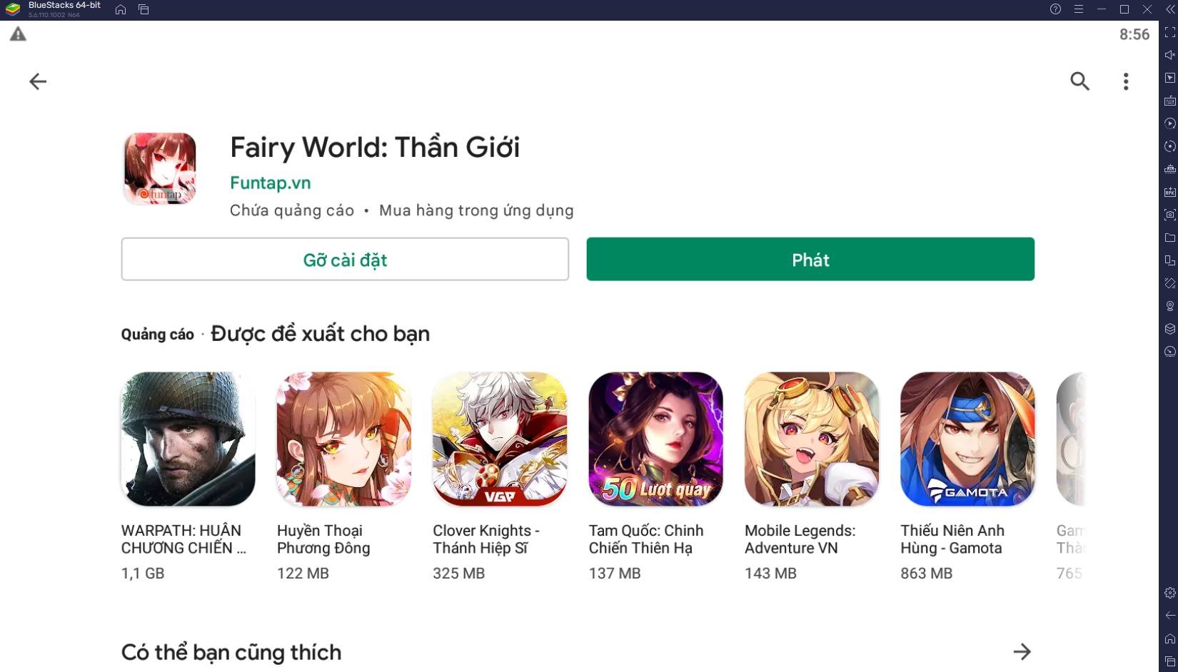 Trải nghiệm game nhập vai tu tiên Fairy World: Thần Giới trên PC với BlueStacks