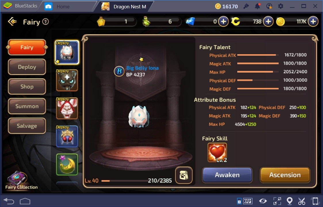 Dragon Nest M Battle Power Guide