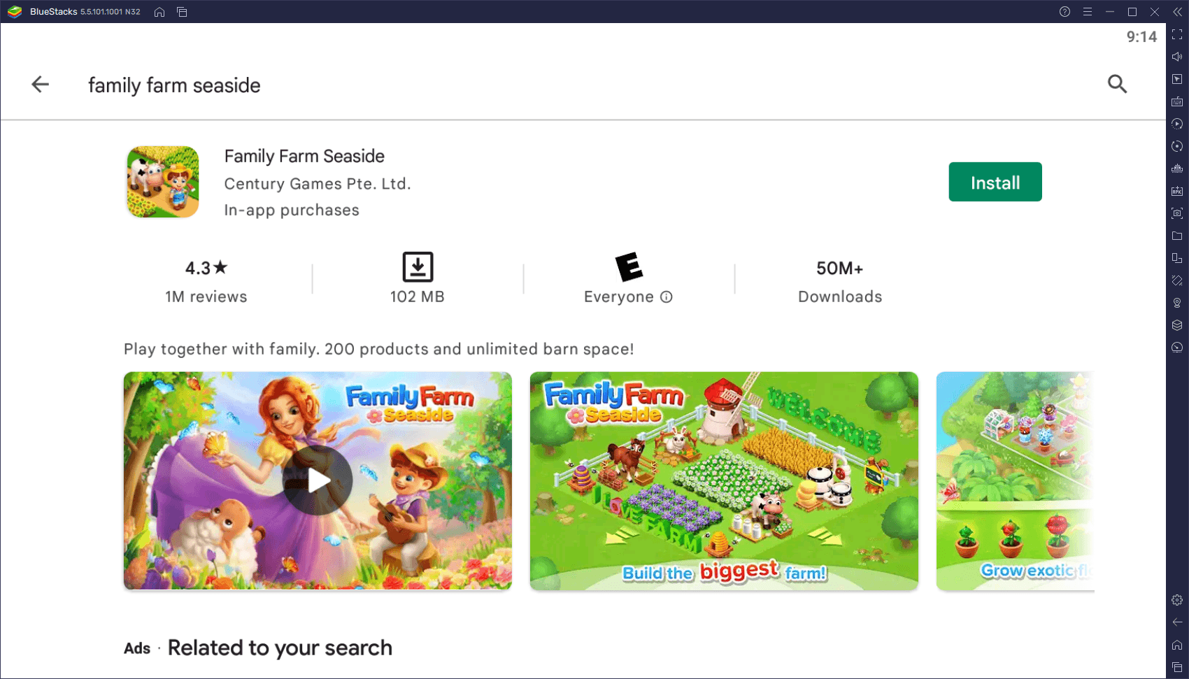 How to Play Family Farm Seaside on PC with BlueStacks