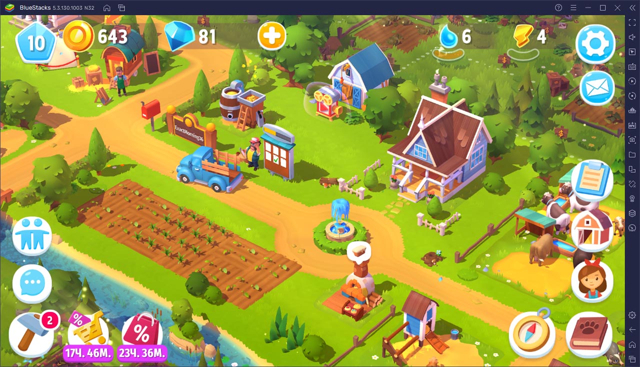 Как играть в FarmVille 3 - Animals на ПК | BlueStacks