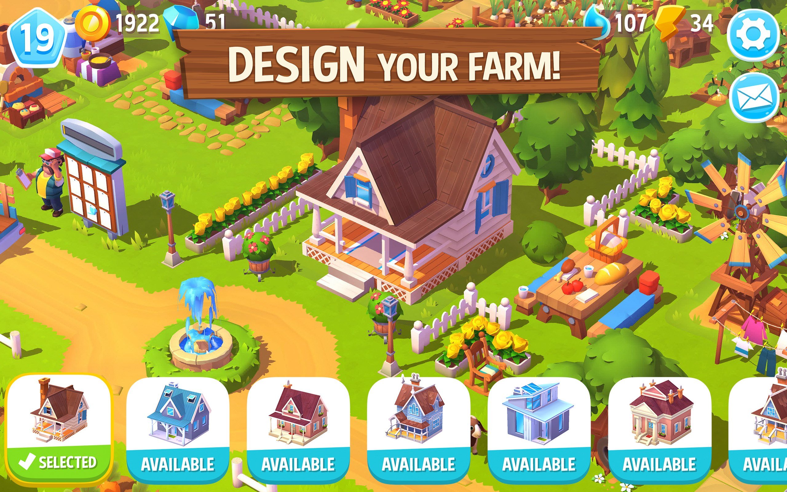 كيف تلعب لعبة FarmVille 3 - Animals على جهاز الكمبيوتر باستخدام BlueStacks