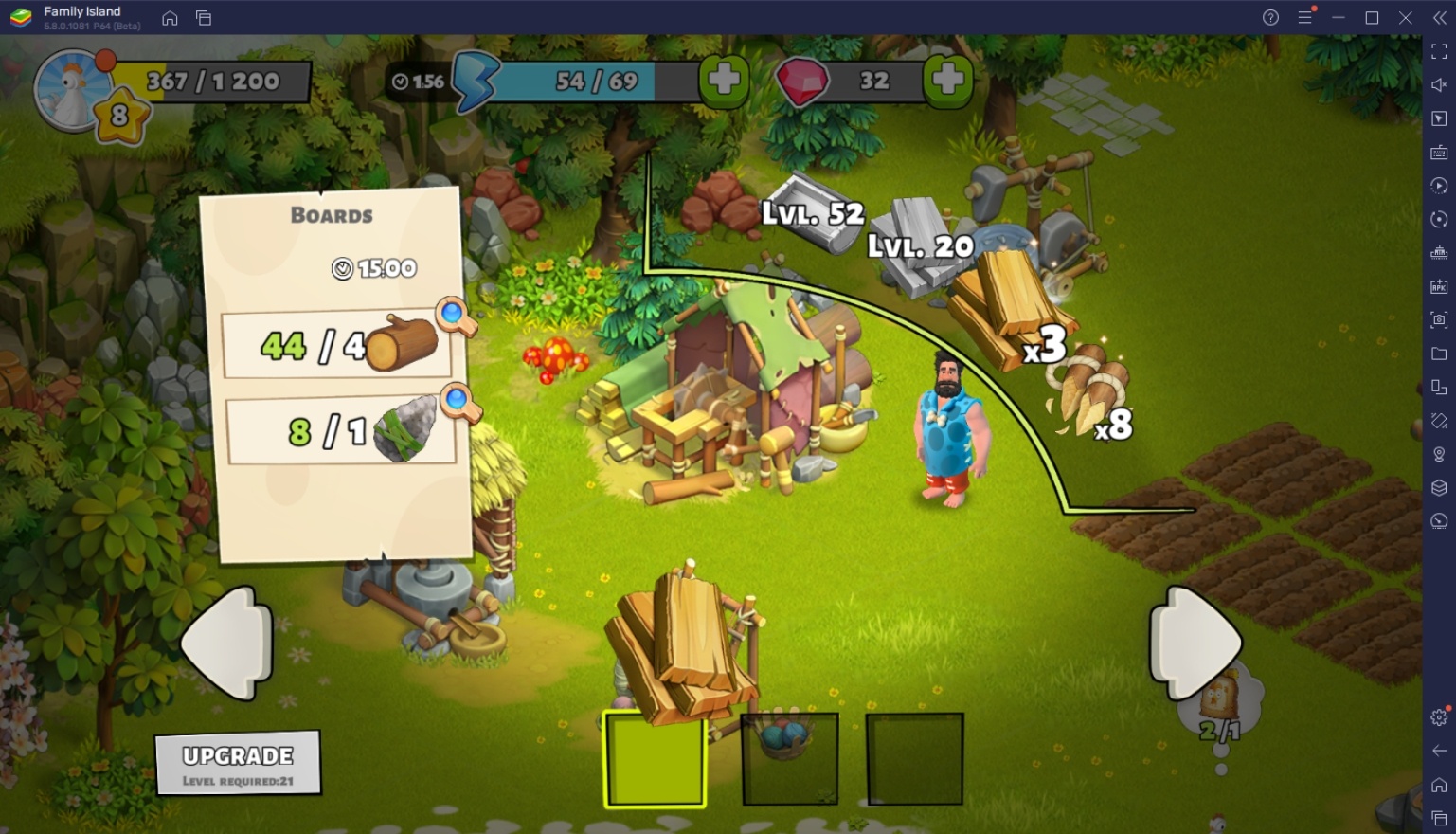 Schnellster Weg zum Levelaufstieg in Family Island - Farmspiel