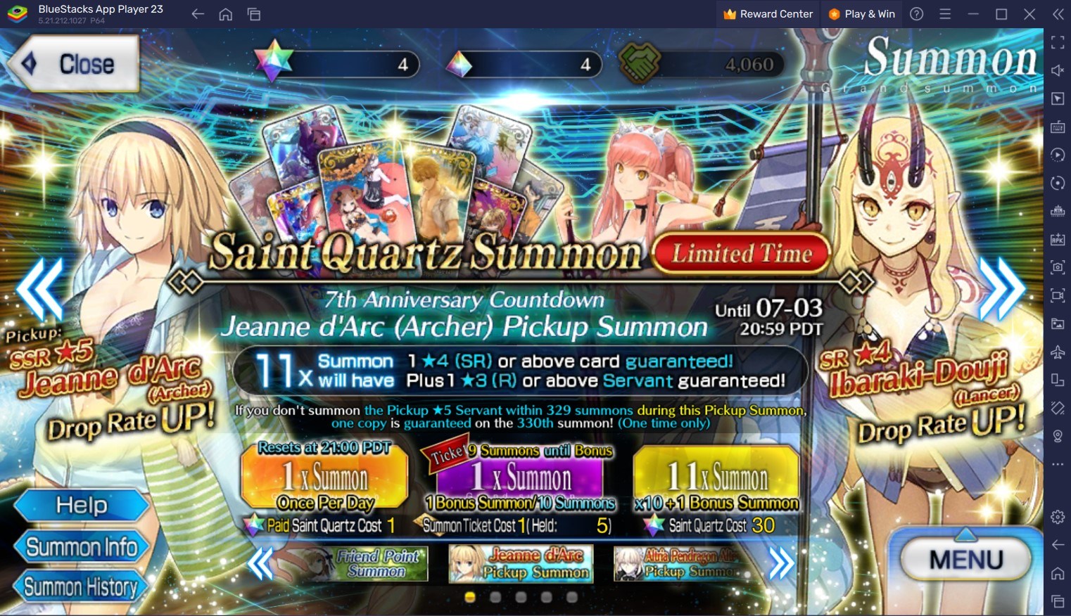 Fate/Grand Order Rerolling Guide on PC with BlueStacks