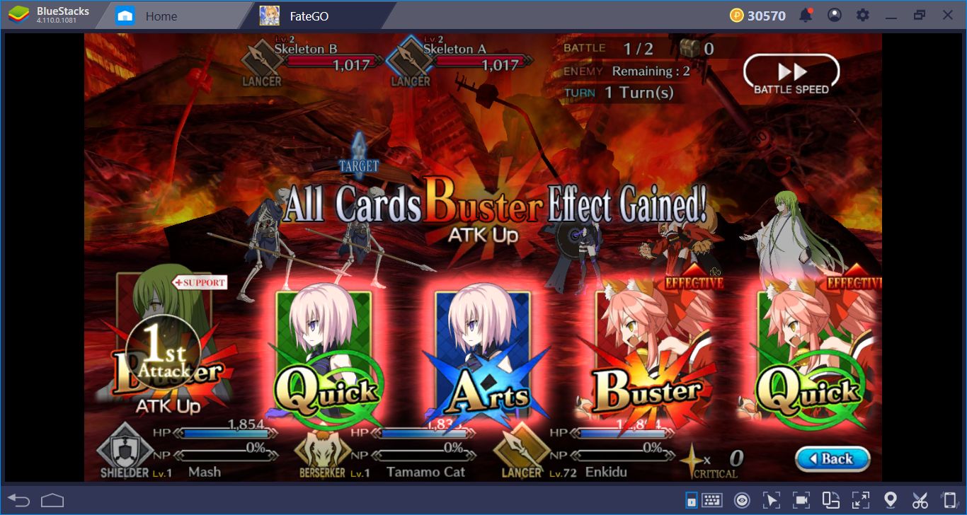 The Battle System Of Fate/Grand Order: Let’s Play Some Cards