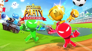 Stickman Party: 4 Player Games by Maxim Krivokonev