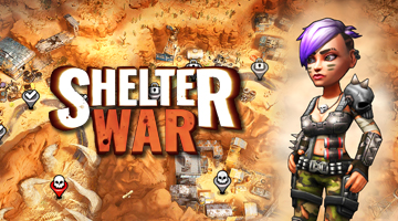 Shelter War: Зомби игра