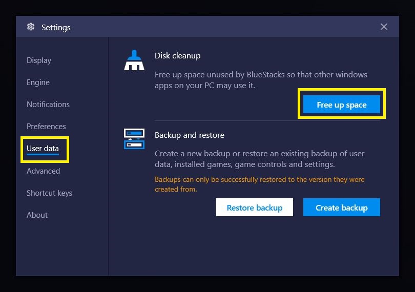 How To Easily Free Up Disk Space In Bluestacks