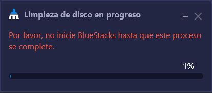 Limpieza de Disco - Cómo Liberar Espacio en BlueStacks