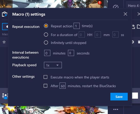 Bluestacks Macros The Marvel Of Automation - configuration touches bluestacks brawl stars