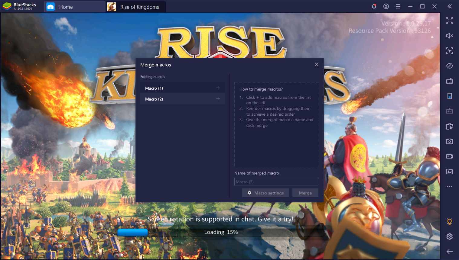 Automate moves in your favourite Android Games with the BlueStacks Script  feature