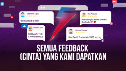 Dengan BlueStacks 5 Beta yang akan segera berakhir, berikut adalah feedback dari para pengguna tentang versi baru dari Emulator Android kami