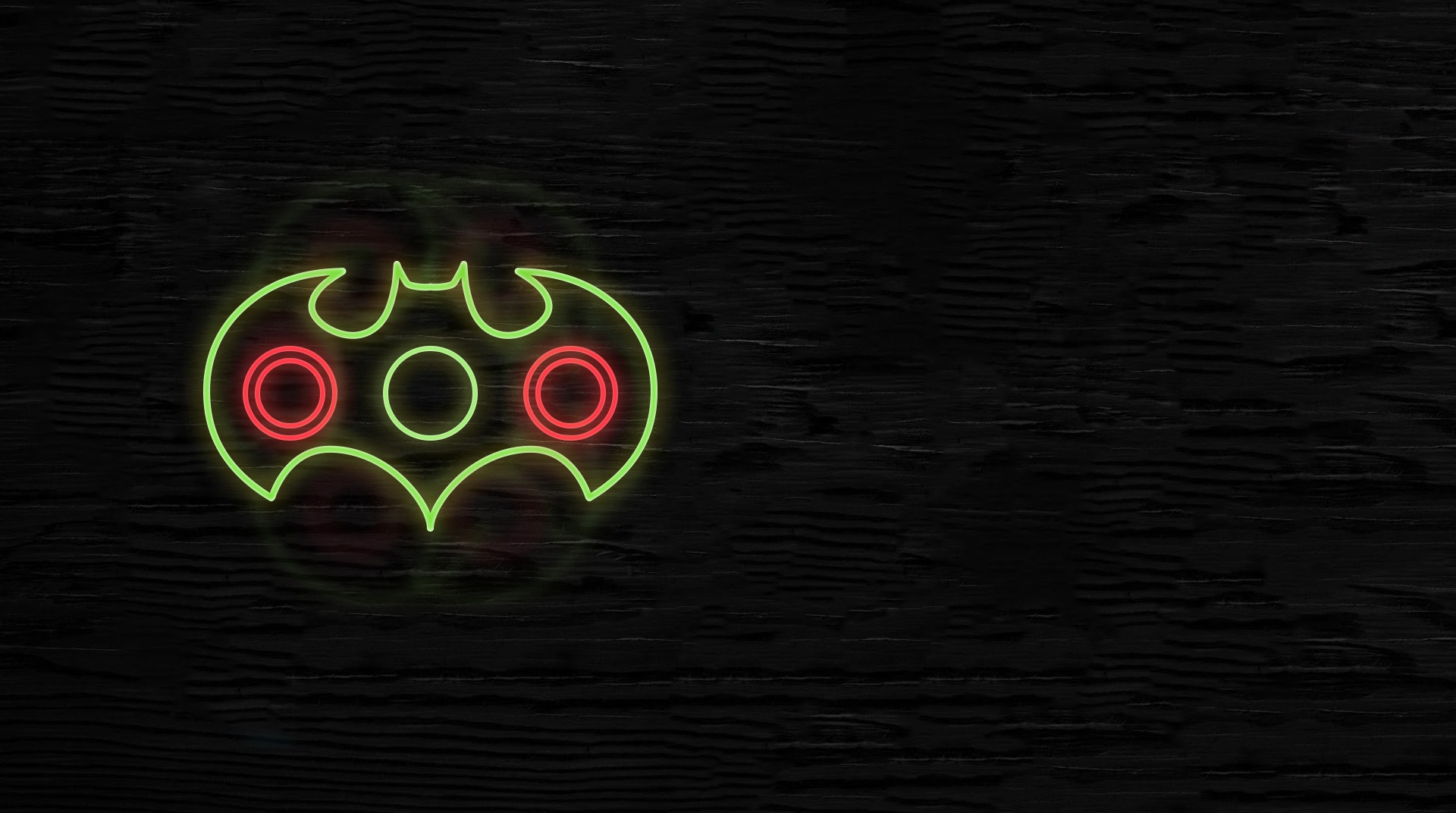 Fidget spinner neon glow