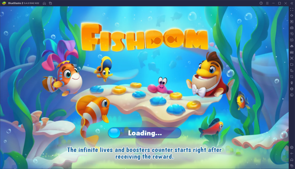 How to Play Fishdom on PC with BlueStacks