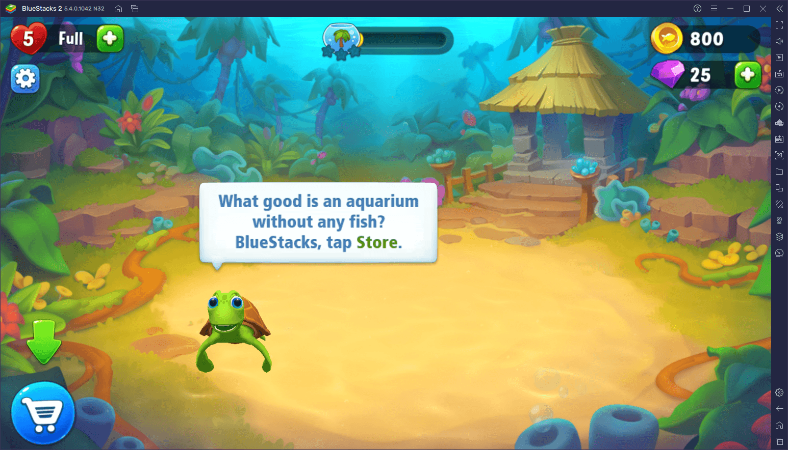 How to Play Fishdom on PC with BlueStacks