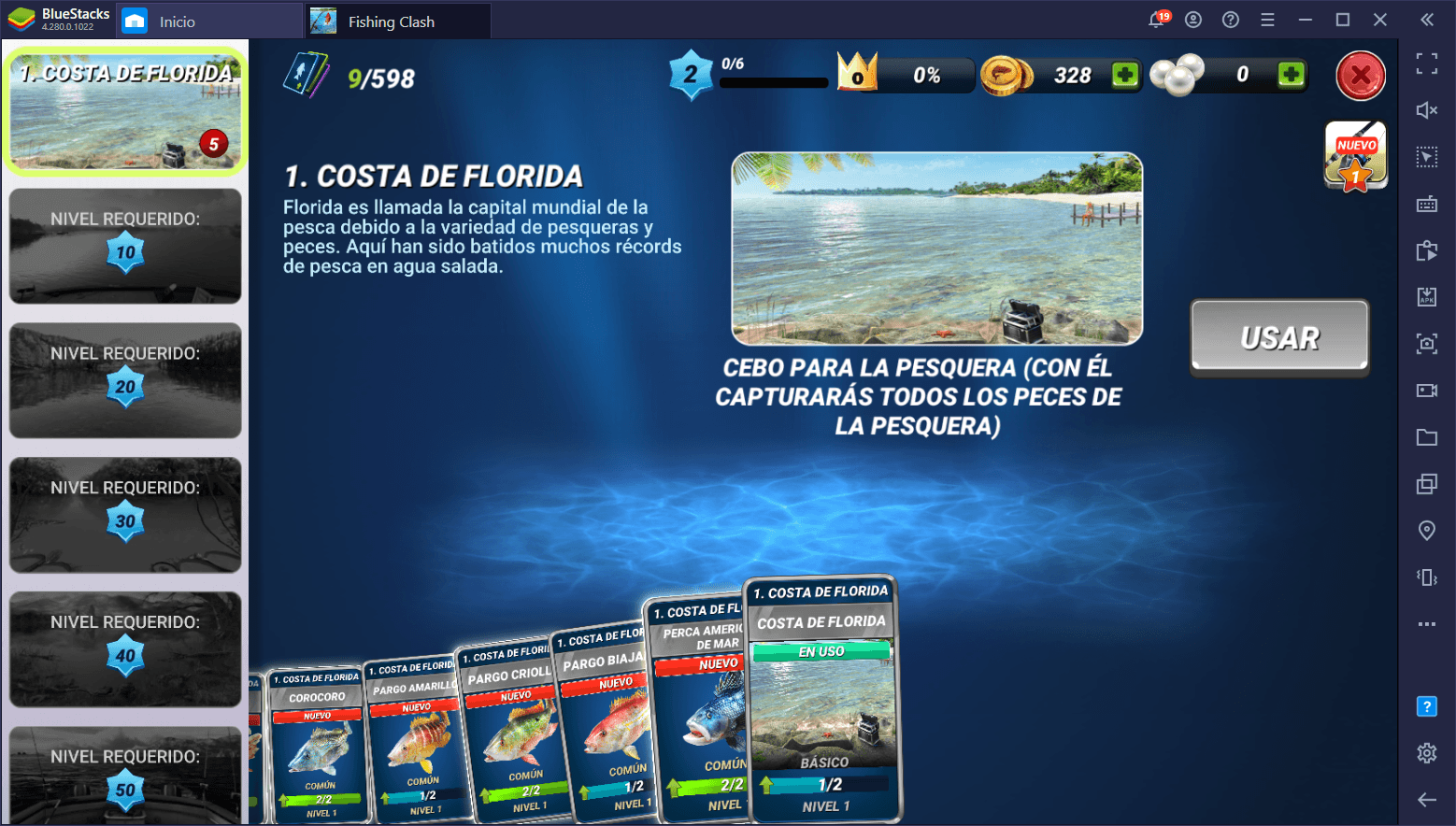 Cómo Jugar Fishing Clash en PC con BlueStacks