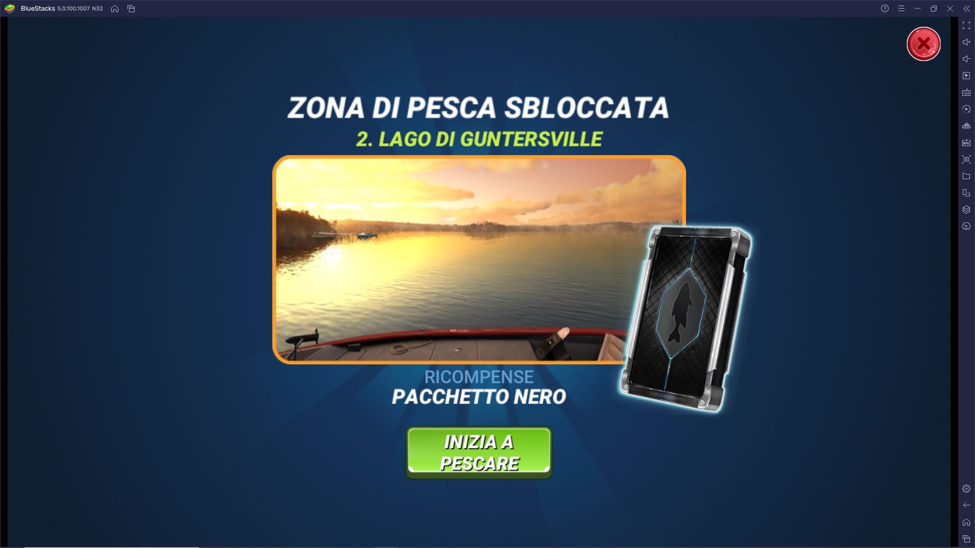 Ottieni punti XP e sblocca rapidamente nuove aree di pesca in Fishing Clash!