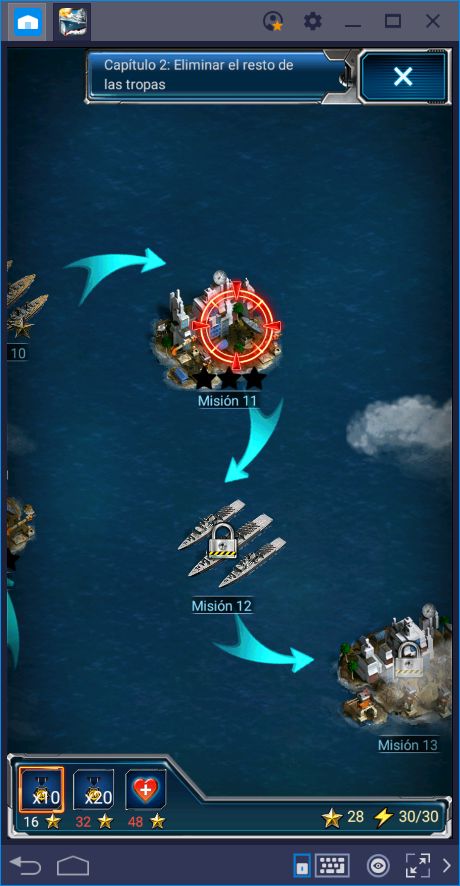 Fleet Command—Destruye la Flota Enemiga con Nuestras Herramientas de BlueStacks