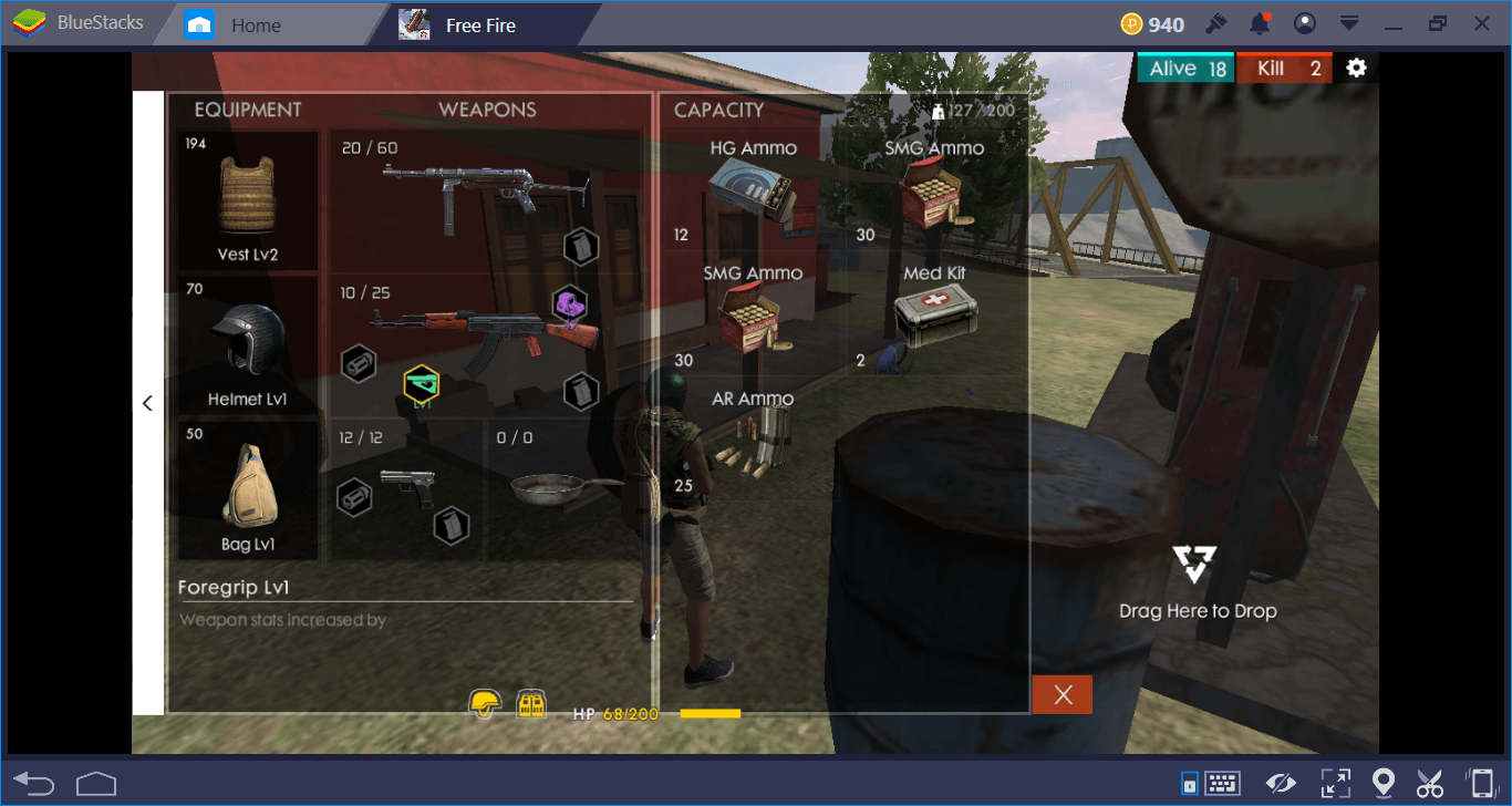 Free Fire Weapon Attachments And Sniping Guide On Pc Bluestacks