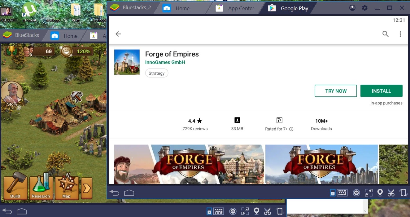 BlueStacks Guide for Forge of Empires