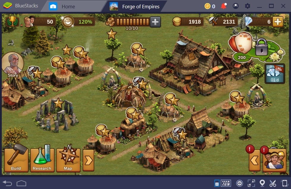 How to Progress Quickly in Forge of Empires on PC Using BlueStacks