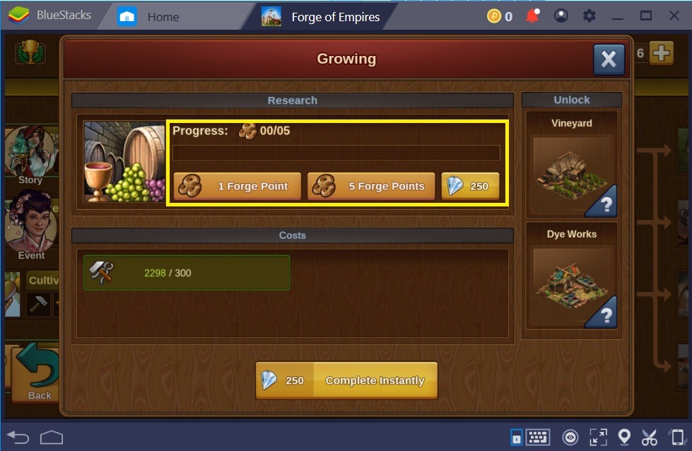 fair trading forge of empires