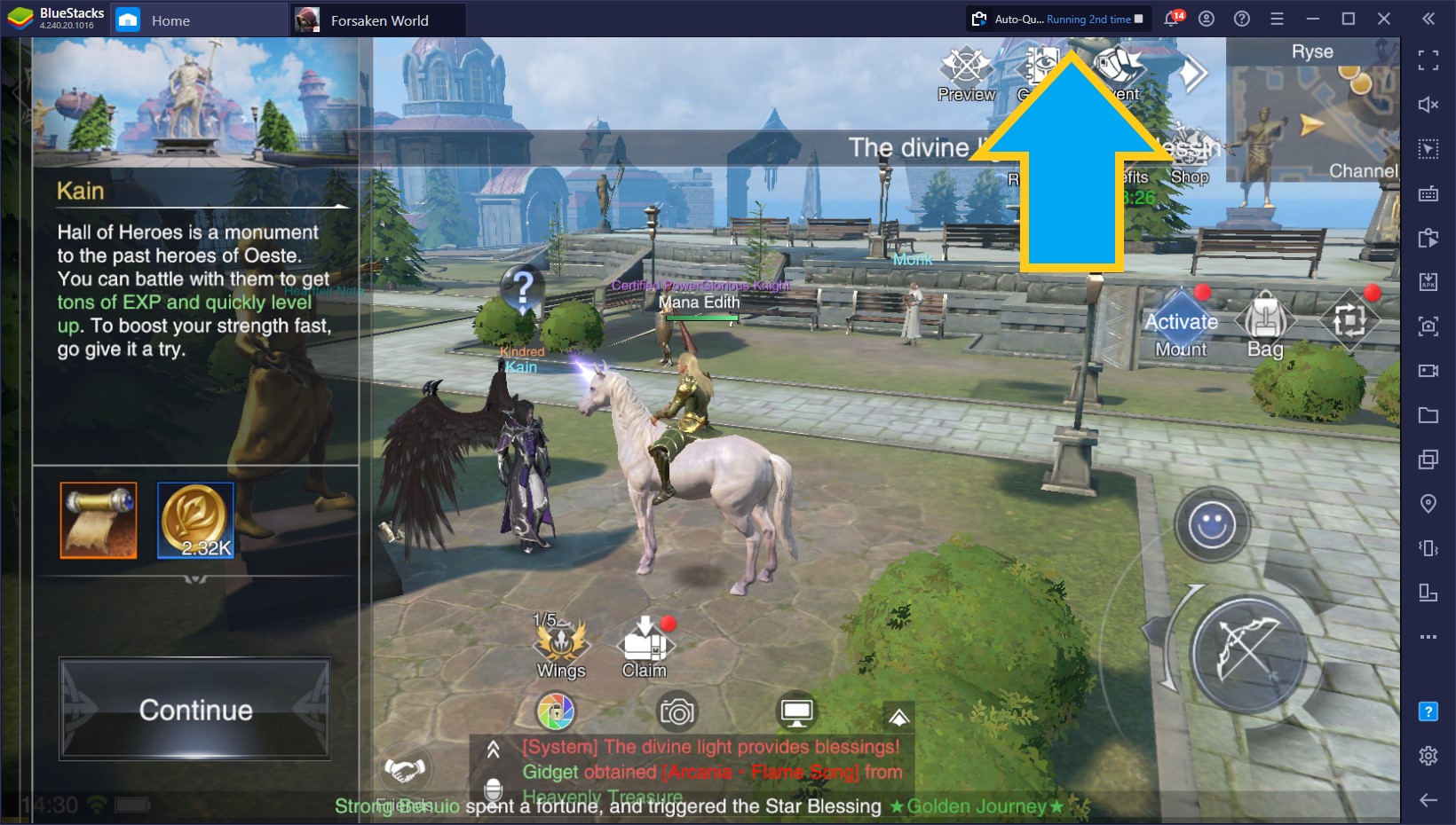 Forsaken World: Gods and Demons on PC - How to Use Our BlueStacks Tools to Improve Your Experience