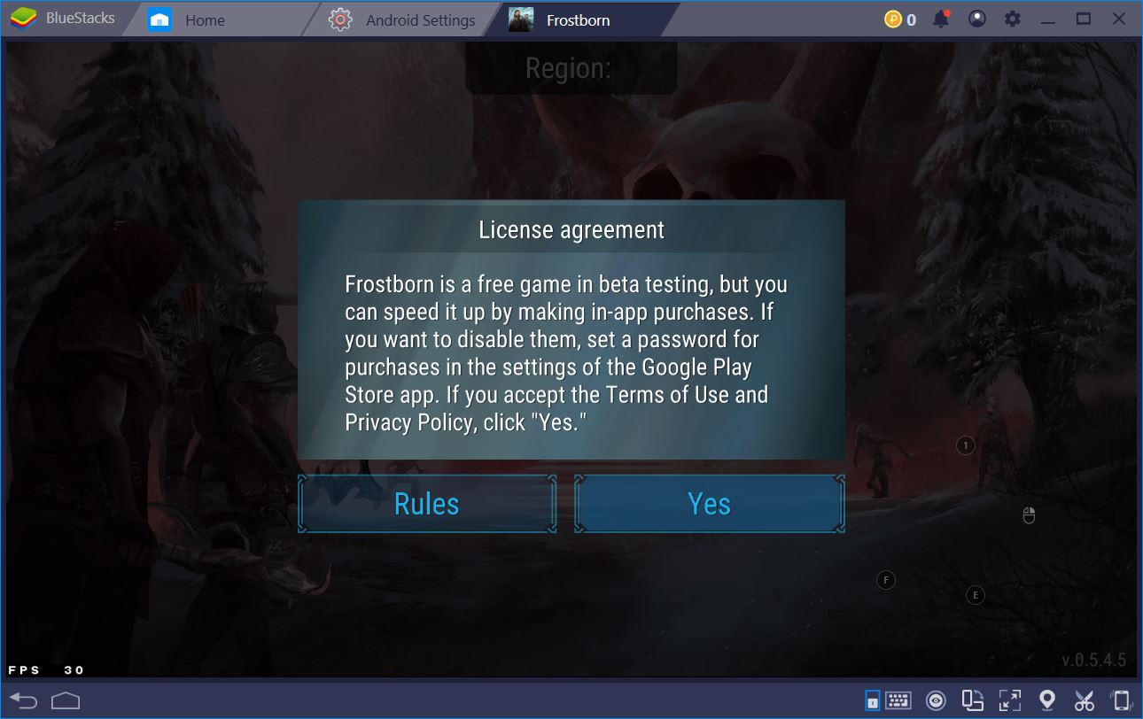 How to Install and Play Frostborn on BlueStacks