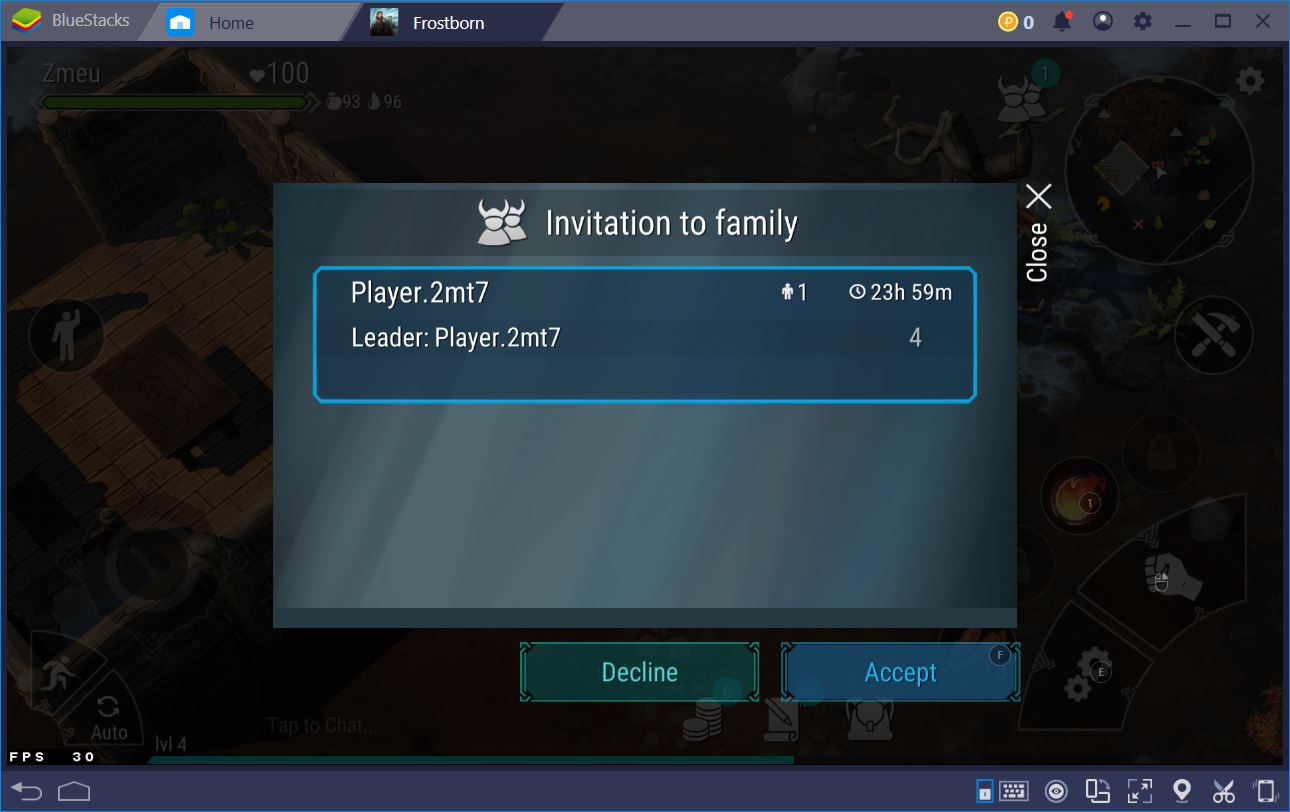 How to Install and Play Frostborn on BlueStacks