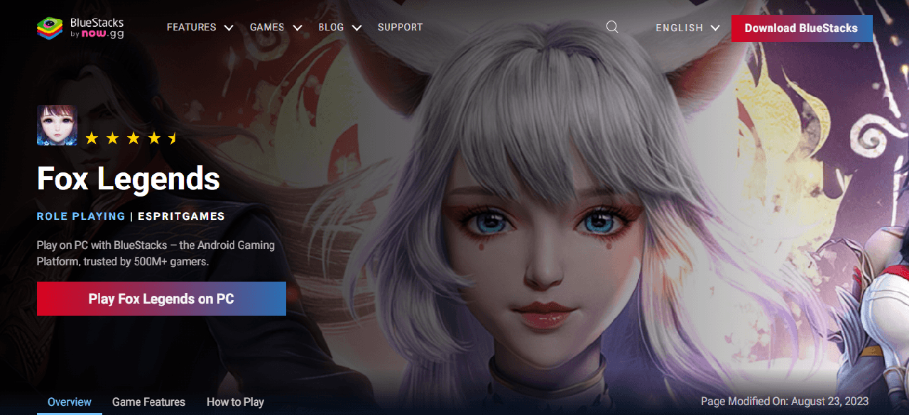 How to Play Fox Legends on PC With BlueStacks