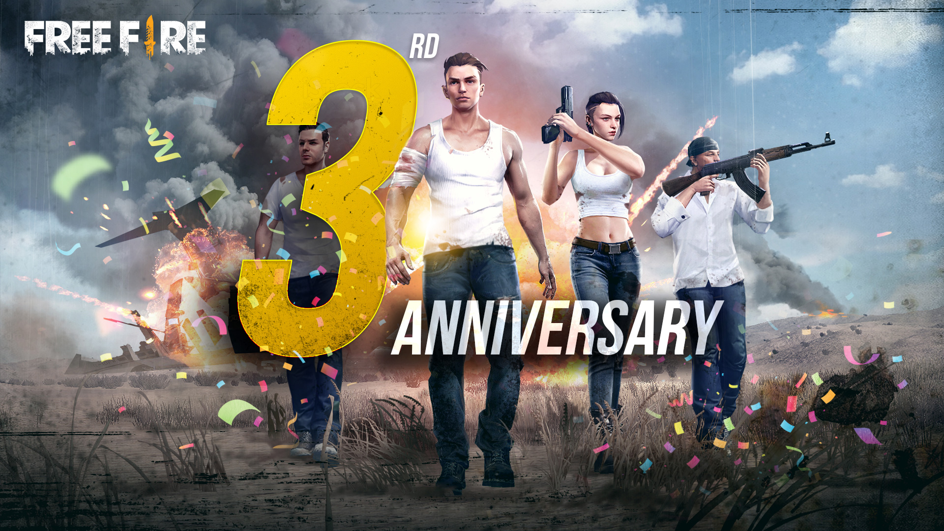 Free Fire 3rd Anniversary – How to Farm Event Currency and Claim Unique Rewards