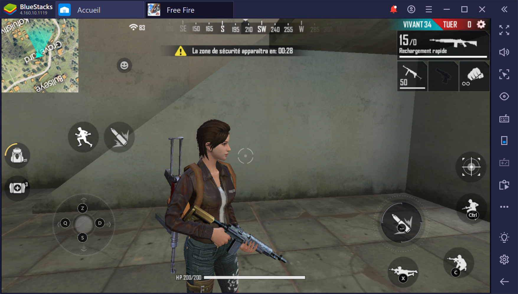 Free Fire sur PC : Guide 2020 sur les armes