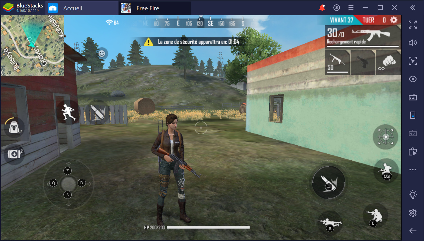 Free Fire sur PC : Guide 2020 sur les armes