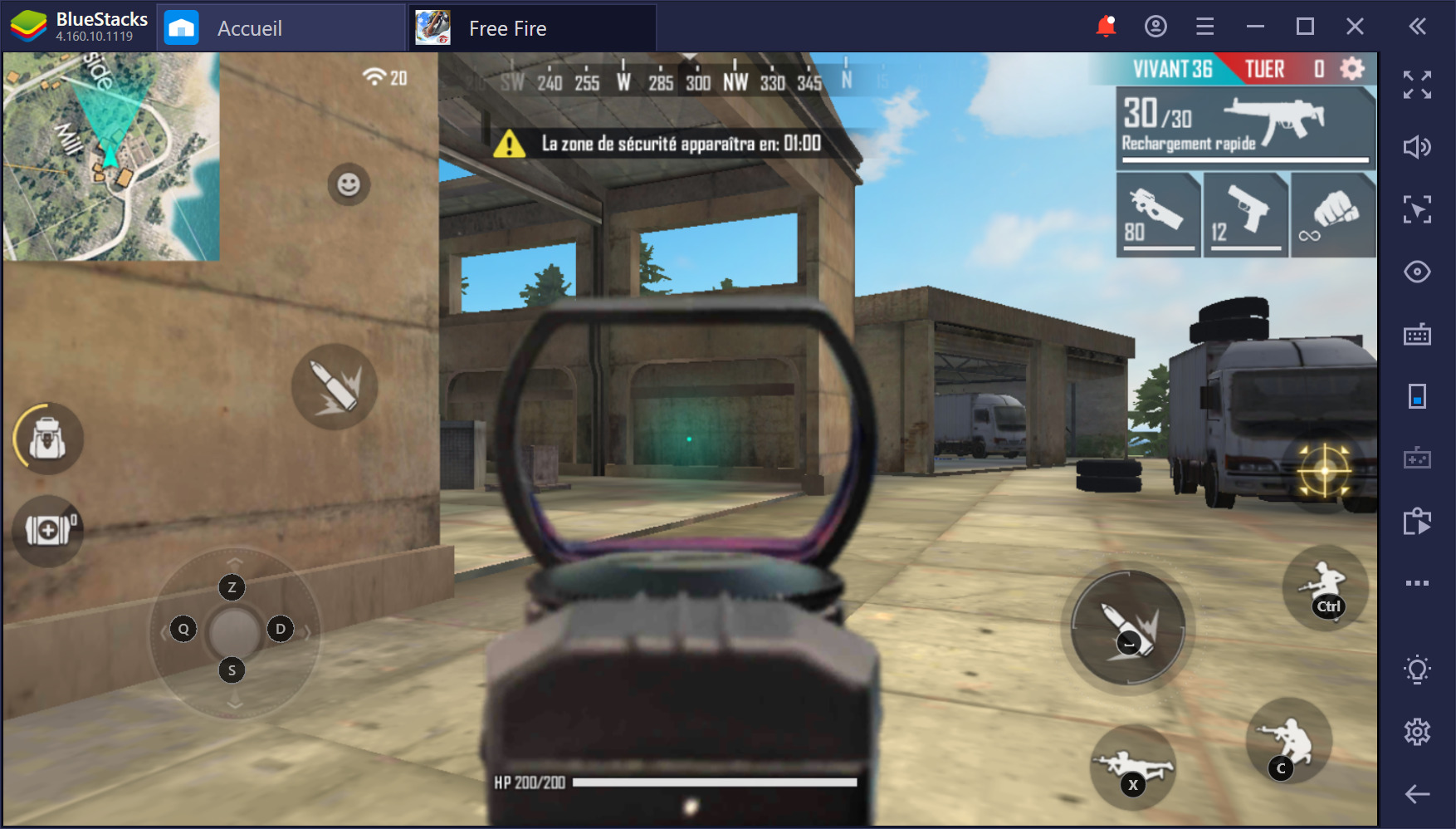 Free Fire sur PC : Guide 2020 sur les armes