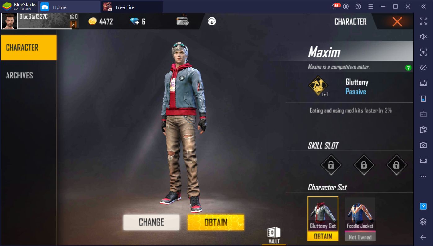 Garena Free Fire characters