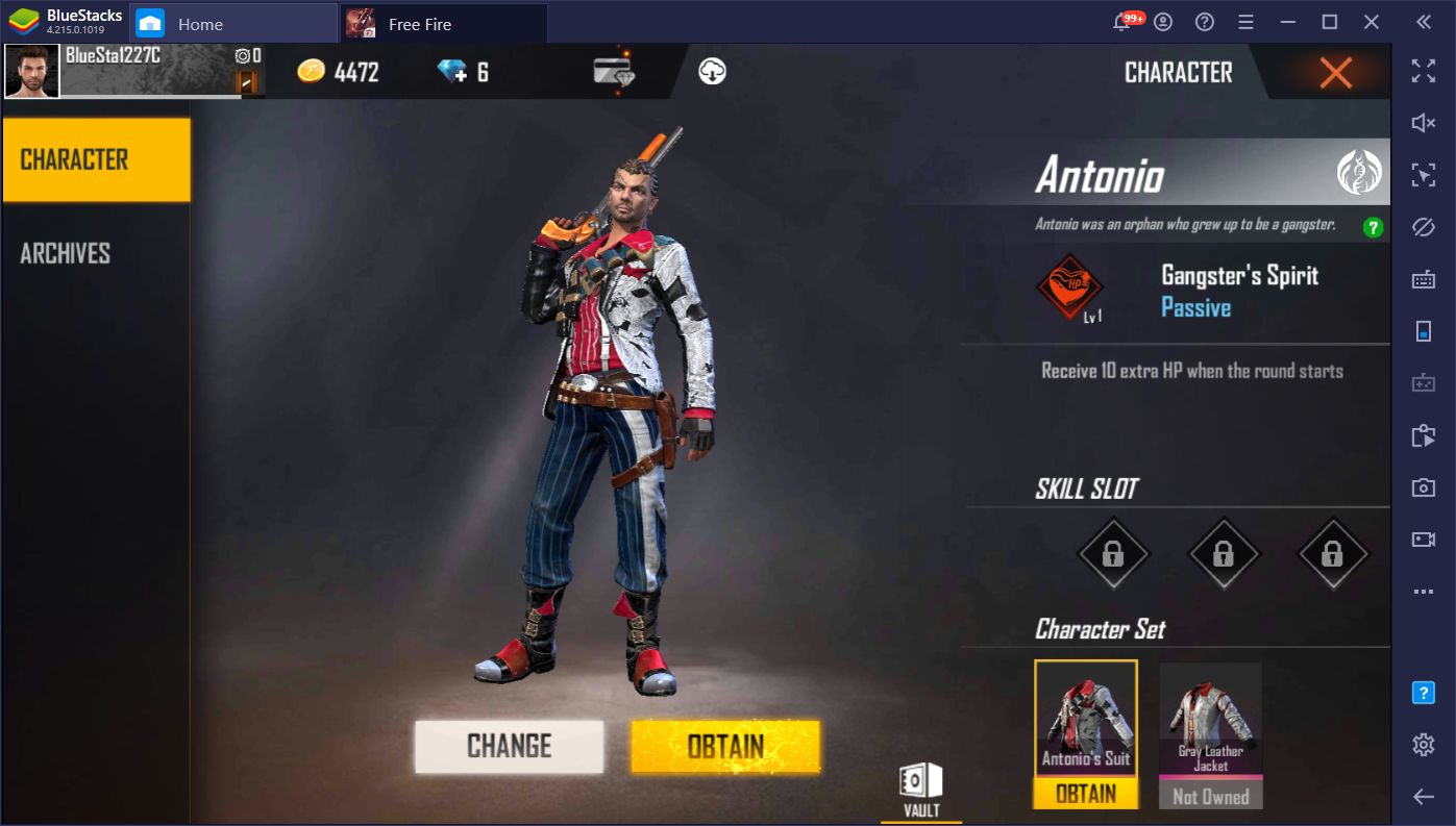 Garena Free Fire Complete Character Guide Updated July 2020 Bluestacks