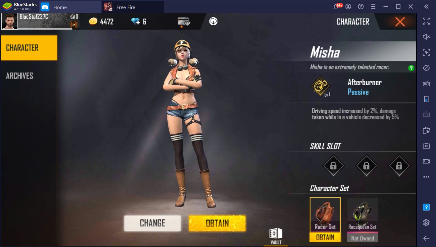 Garena Free Fire Complete Character Guide Updated July 2020 Bluestacks