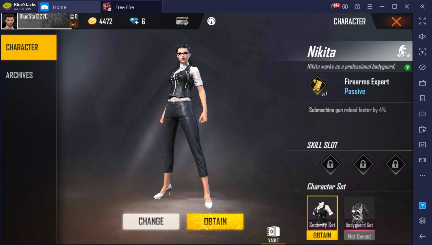 Garena Free Fire Complete Character Guide Updated July 2020 Bluestacks