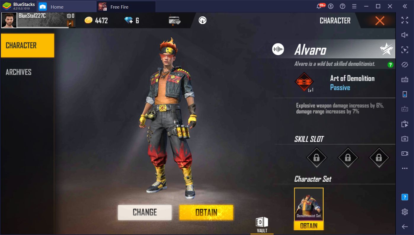 Garena Free Fire Complete Character Guide Updated July 2020 Bluestacks