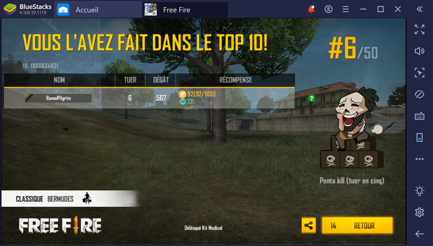 Guide de combat ultime pour Free Fire