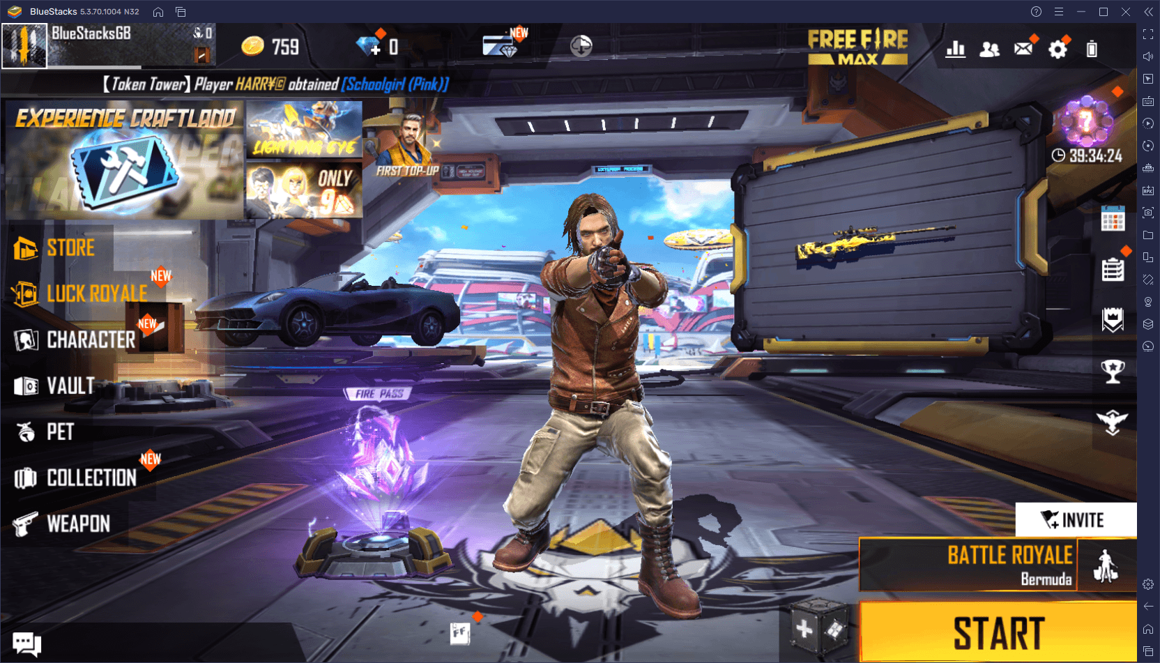 Free Fire Max, Software