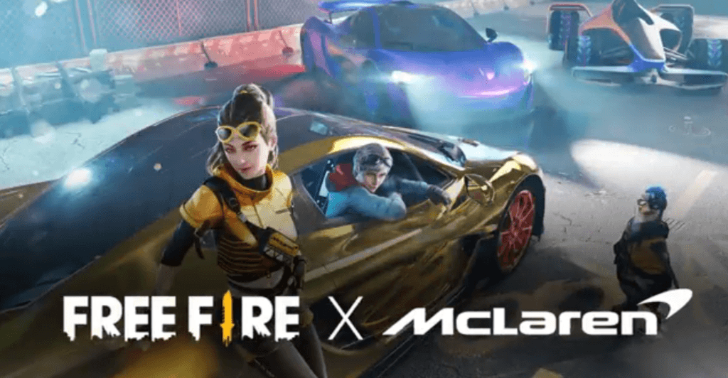 Free Fire veröffentlicht futuristischen MCLFF-Skin als Teil der McLaren-Kooperation