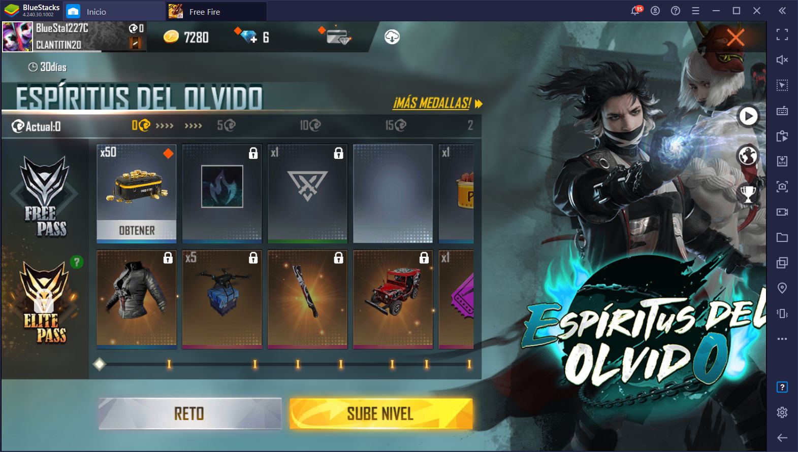 El Pase Élite ‘Espíritus del Olvido’ de Garena Free Fire Trae Varios Disfraces y Recompensas Nuevas